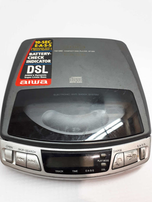 Vintage Aiwa Portable CD Compact Disc Player XP-560 EASS &