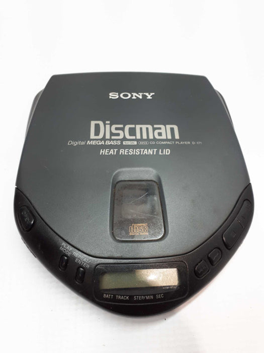 Sony Discman D-171 Digital Mega Bass Portable CD Player &