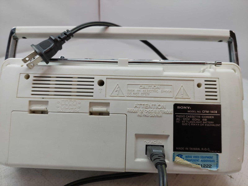 Sony Stereo Model: CFM-140II