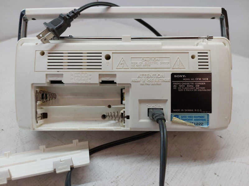 Sony Stereo Model: CFM-140II
