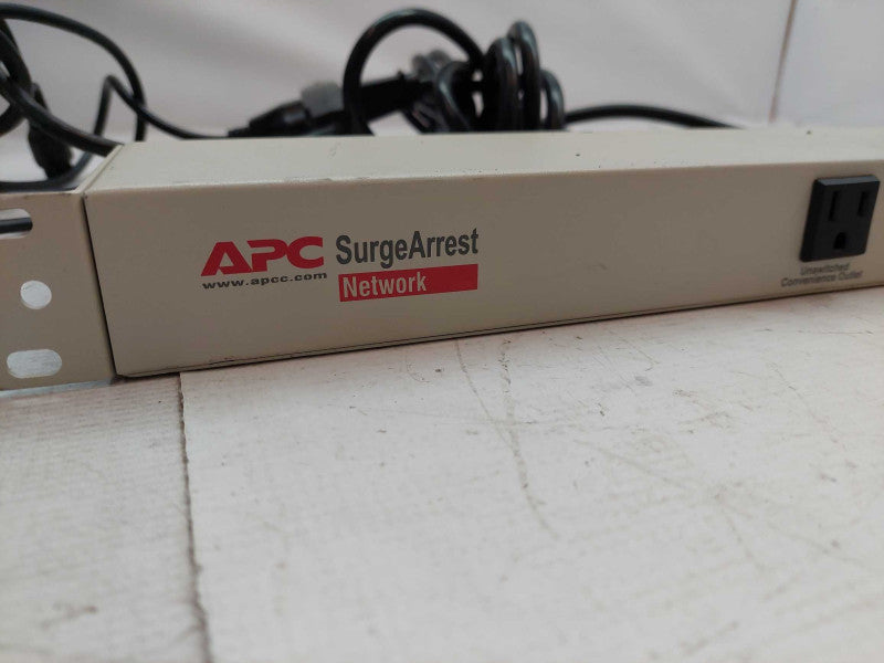 APC Power Surge Arrest Network Bar( Rack Mountable) Model: NET9RM