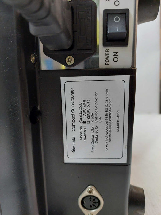 Vintage Cassida Compact Coin Counter Model: Cassida C500