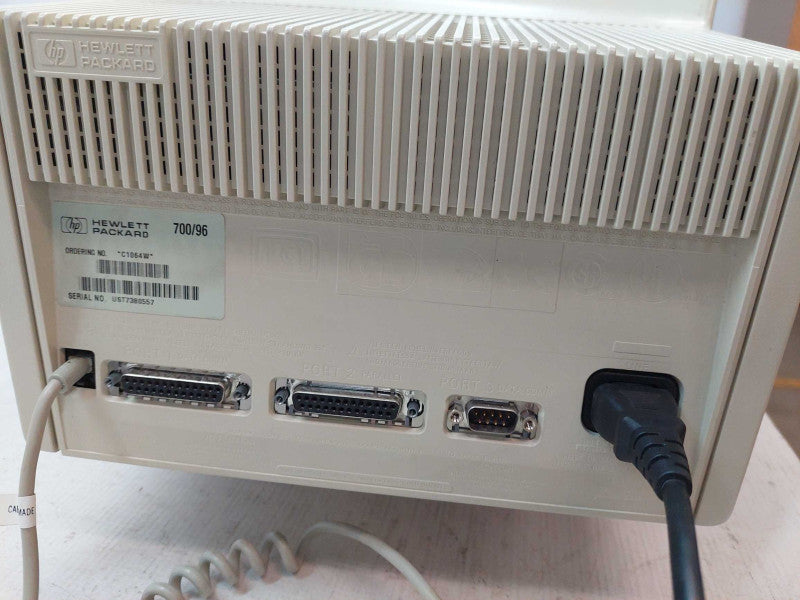 Vintage Hewlett Packard Monitor and Keyboard Ordering Number : C1064W