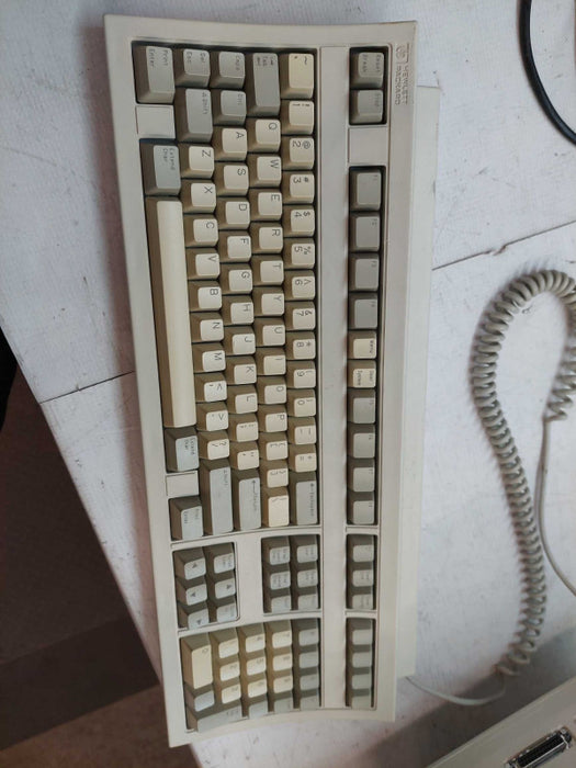 Vintage Hewlett Packard Monitor and Keyboard Ordering Number : C1064W