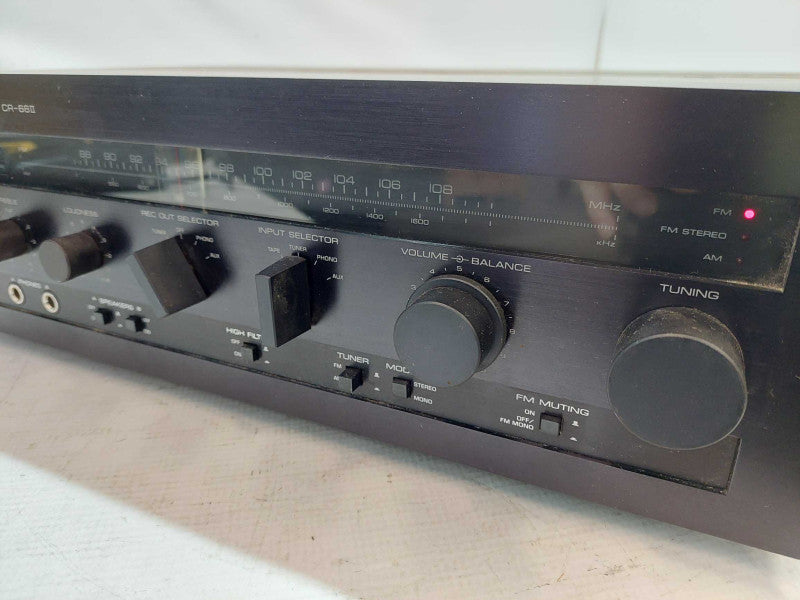 Yamaha Stereo Receiver CR-66II Model: CR-66II