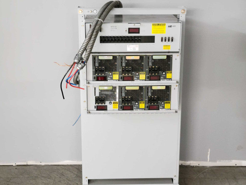 NORTHERN TELECOM MFA150 NT6C14GM DISTRIBUTION UNIT w/ 6x MPR25, READ _