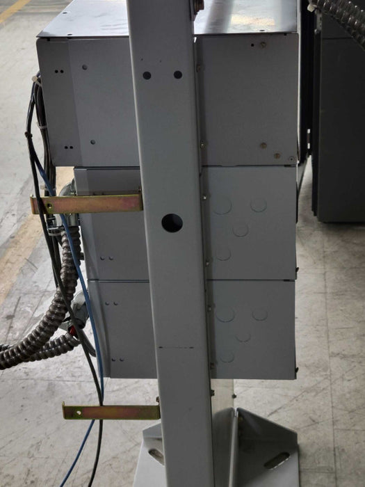 NORTHERN TELECOM MFA150 NT6C14GM DISTRIBUTION UNIT w/ 6x MPR25, READ _