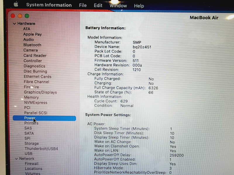 Apple Macbook Air 2014 13\\" Core i5-4260U @ 1.4GHz 4GB DDR3 500GB SSD (