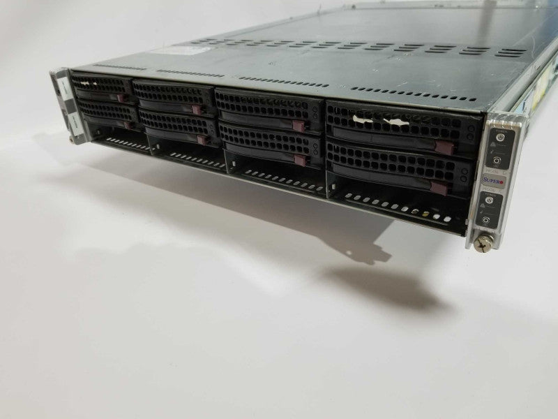 supermicro 827-14 blade chassis - 4x blades - 2x Xeon E5645 - 96gb ram  #