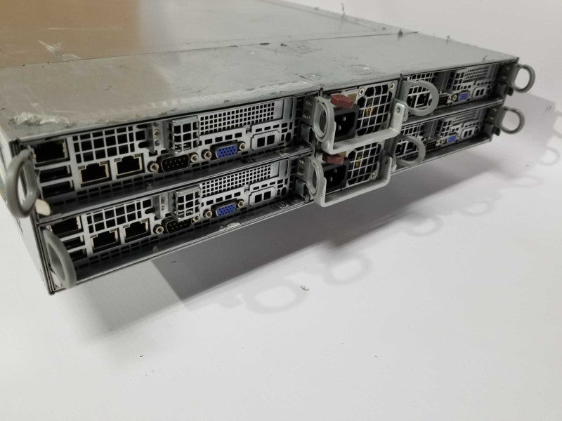 supermicro 827-14 blade chassis - 4x blades - 2x Xeon E5645 - 96gb ram  #