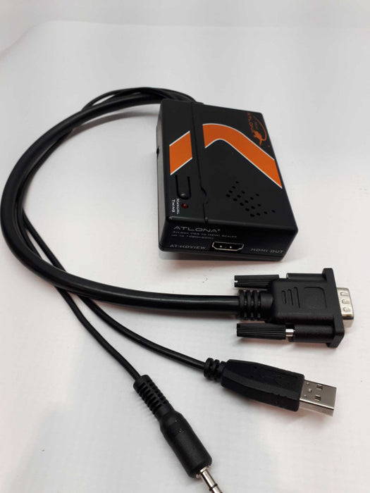 Atlona AT-HDVieW - video&audio signal upscaling to digital HDMI - EV1390 &