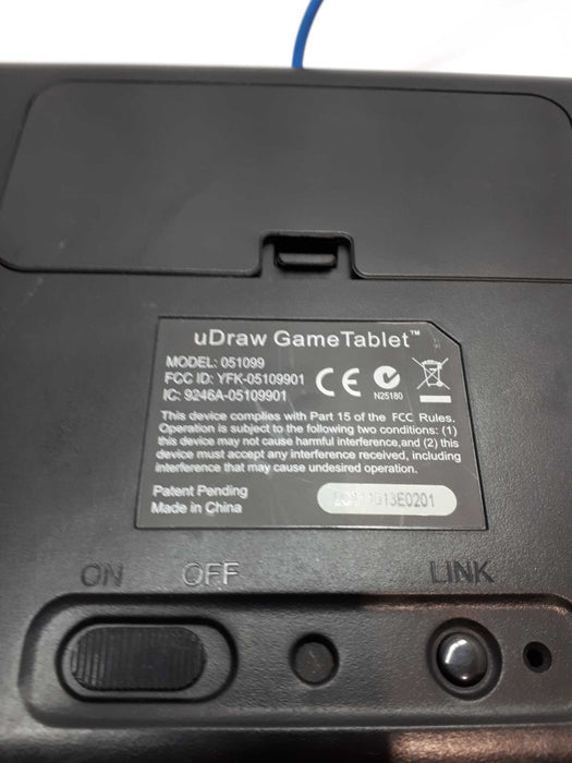 uDraw Studio Game Tablet Model 051099 &
