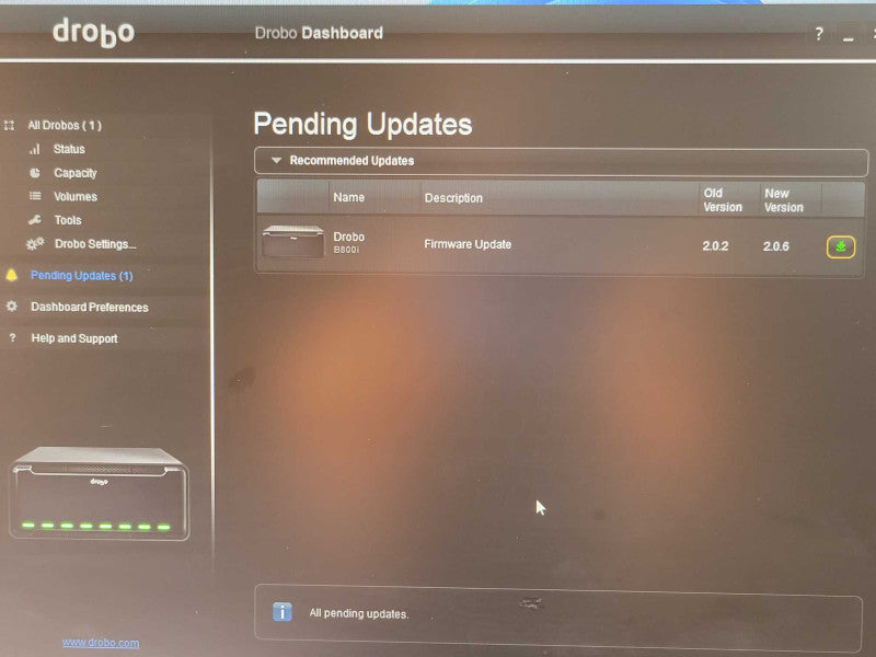Data Robotics Drobo B800i 8-Bay NAS with 8x 6TB Hard Drives & Rack mount tray _