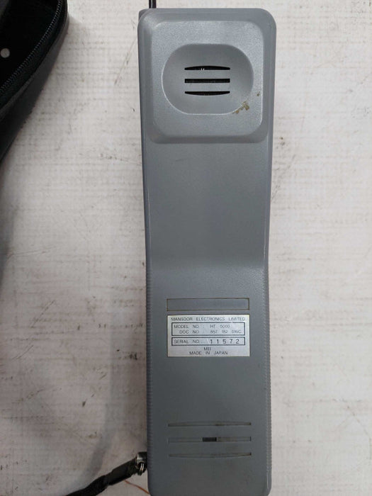 MEI Mansoor Electronics Portable Phone Model: HT 5000 Made in Japan