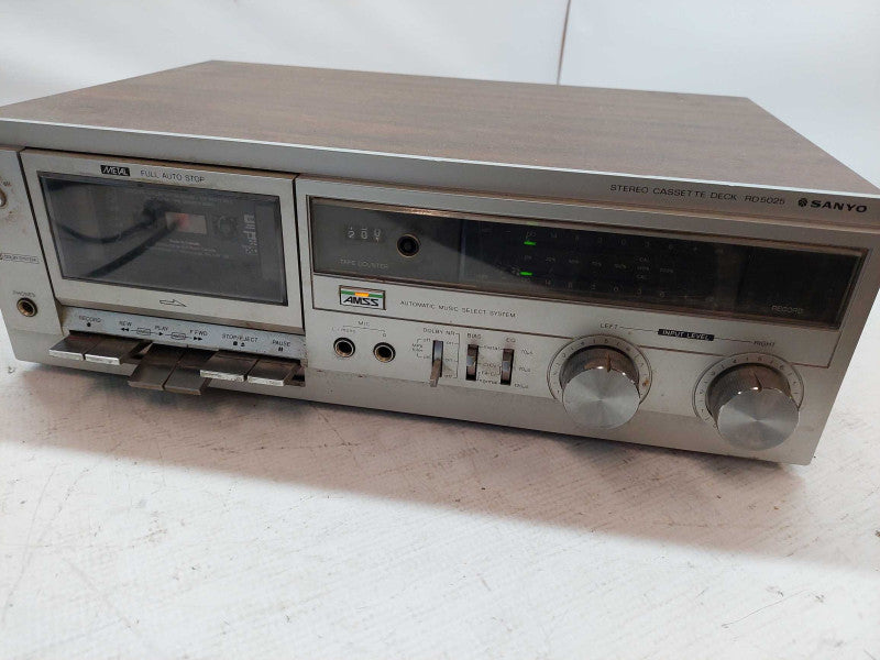 Sanyo Stereo Cassette Deck Model: RD 5025