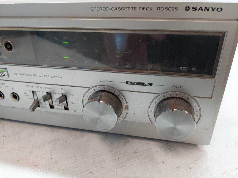 Sanyo Stereo Cassette Deck Model: RD 5025