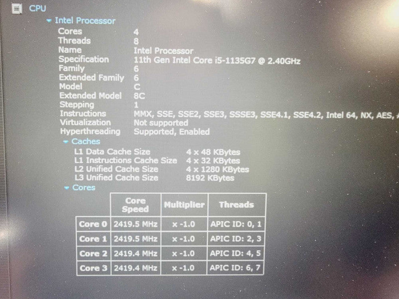 Lenovo ThinkPad E14 14\\" Core i5-1135G7 @ 2.4GHz 16GB DDR4 250GB SSD (