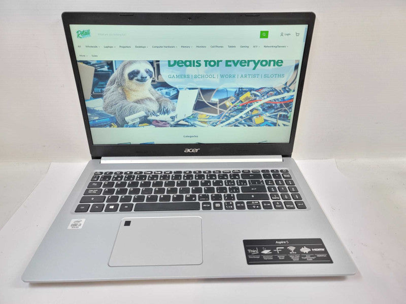 Acer Aspire 5 i3-10210U @ 1.20GHz, 8GB DDR4, 256GB m.2 Î²