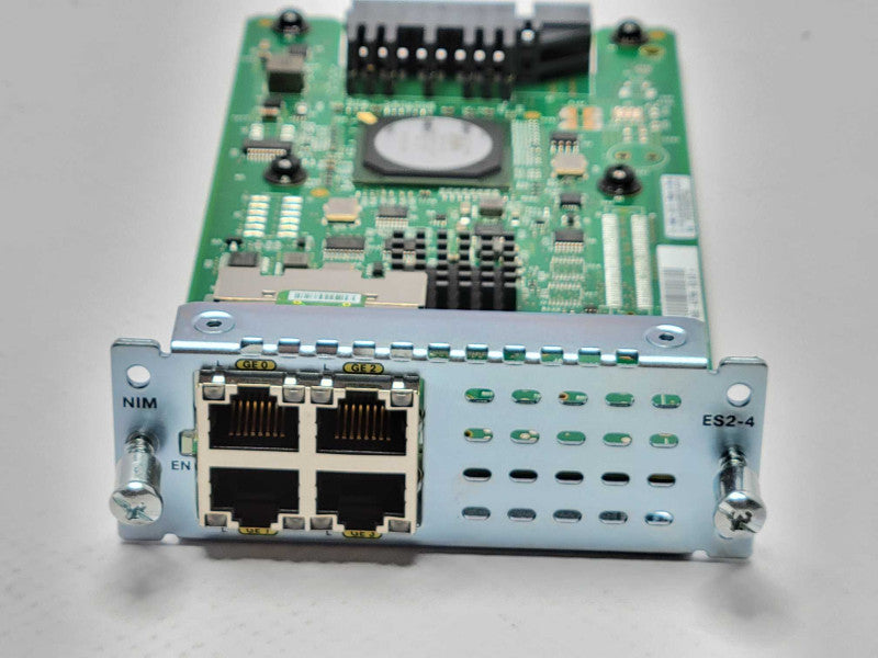 Cisco NIM-ES2-4 ISR 4000 Series 4x Gigabit Ethernet RJ-45 Router module Q_
