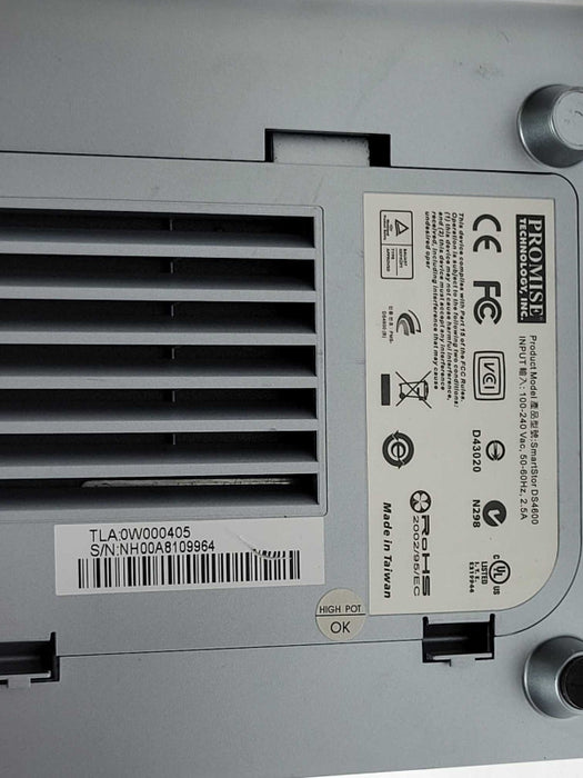 Promise Technology Smartstor DS4600 Hard Drive Enclosure, No HDD, READ _