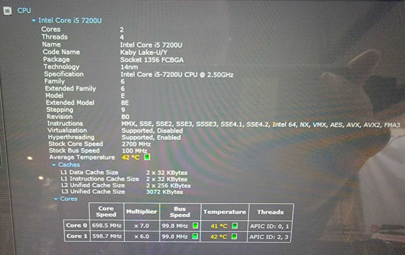 Lenovo Yoga X380 2-in-1 i5-7200U @ 2.50GHz, 8GB DDR4, 256GB SSD+500HDD !
