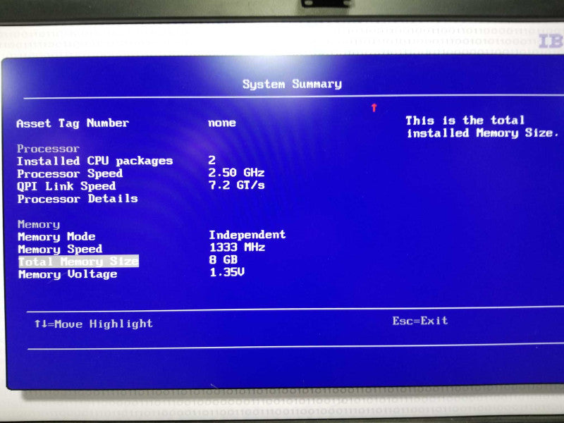 IBM System X3550 M4 2x Xeon E5-2640 @ 2.50ghz / 8gb ram / L3-25436 Raid\t #