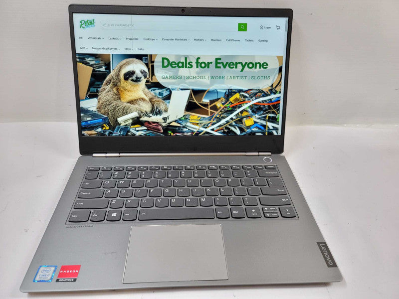 Lenovo ThinkBook 14s-IWL i7-8265U, 2GB Radeon 540X, 16GB DDR4, 512GB SSD READ Î²