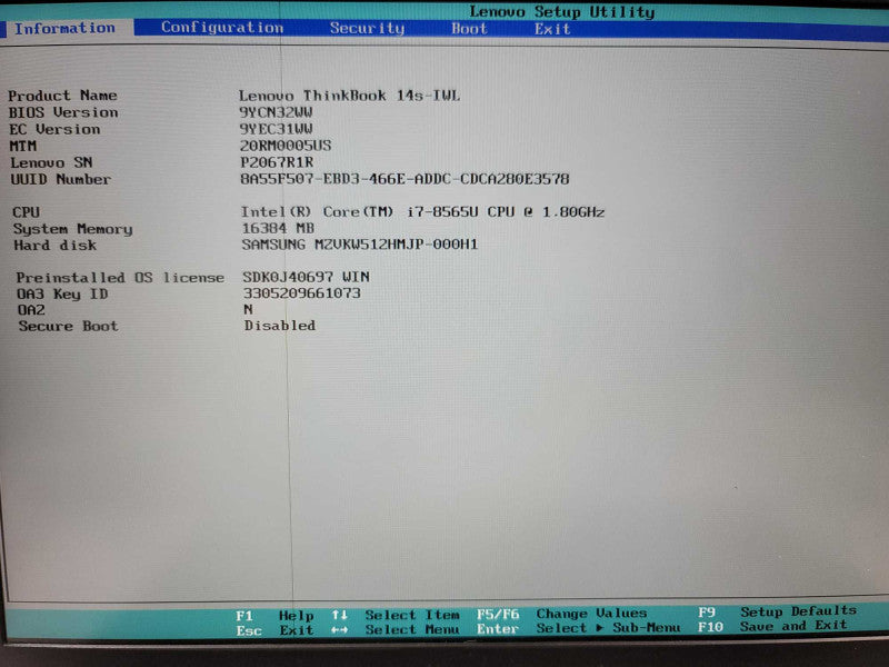 Lenovo ThinkBook 14s-IWL i7-8265U, 2GB Radeon 540X, 16GB DDR4, 512GB SSD READ Î²