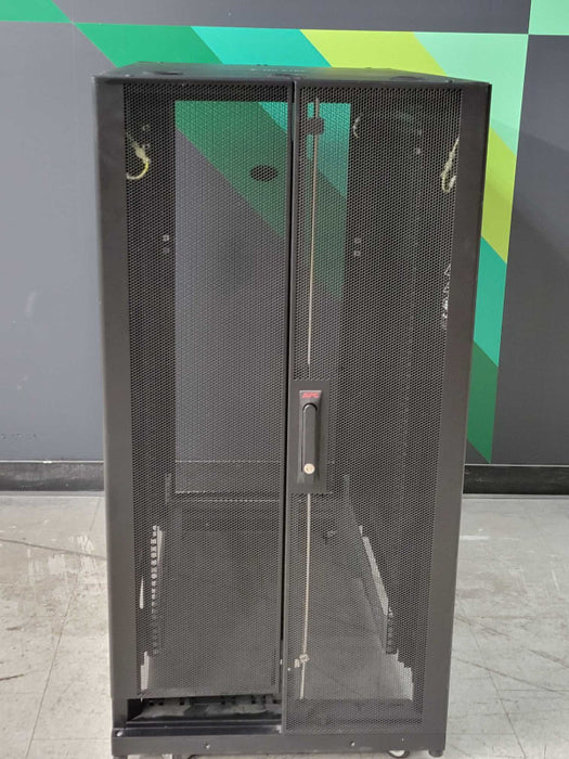 APC AR3104 Server Rack Enclosure, 24U, Black, 116x107x59cm (H,D,W) _