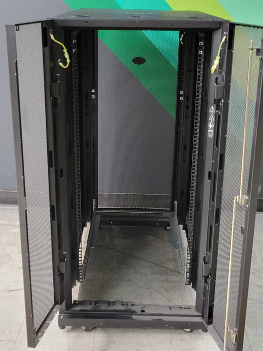 APC AR3104 Server Rack Enclosure, 24U, Black, 116x107x59cm (H,D,W) _