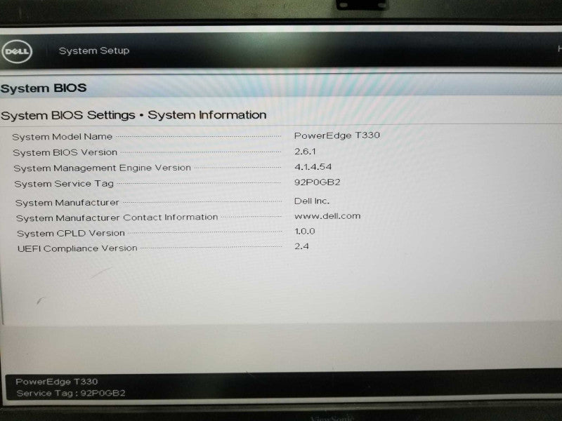 Dell Poweredge T330 Xeon E3-1230 v5 @ 3.40ghz / 32gb ram / H730 Raid Ctrl #