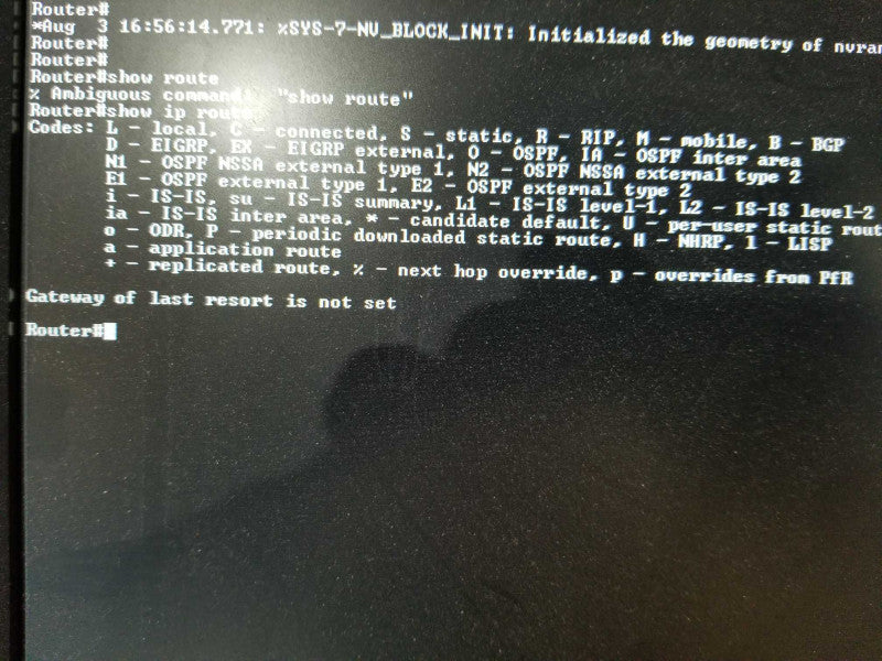 Cisco ISR4331 integrated service Router - Fact Reset - No Clock Issue\t Q#