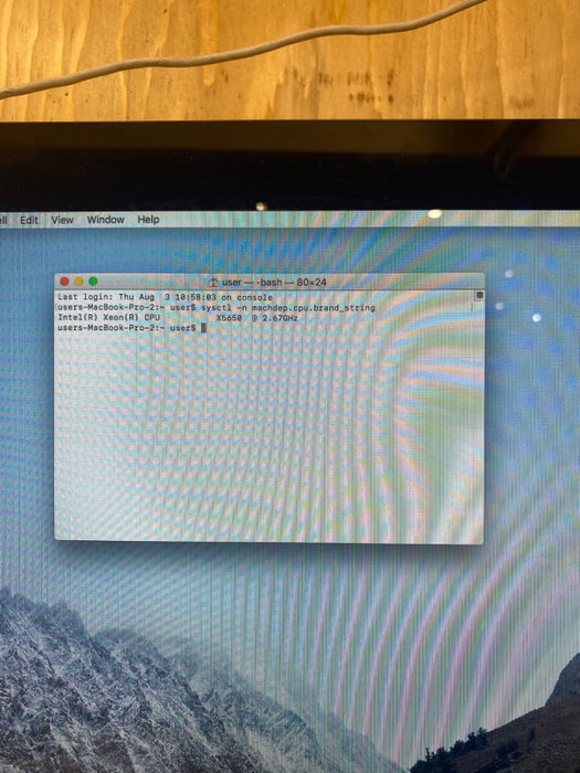 Apple Mac Pro 2010 2 x  Xeon X5650 @ 2.66 GHz Radeon HD 5770 1024 8 GB RAM