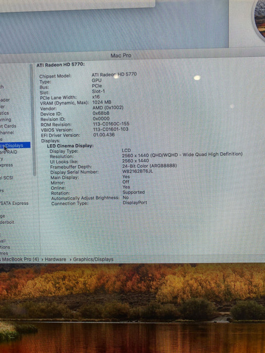 Apple Mac Pro 2010 2 x  Xeon X5650 @ 2.66 GHz Radeon HD 5770 1024 8 GB RAM