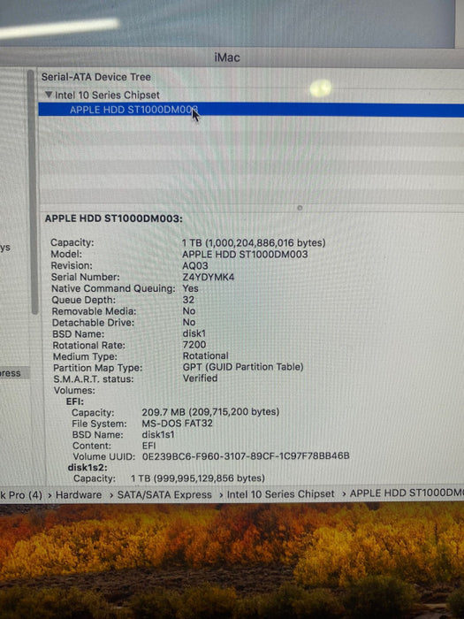 Apple iMac 27\\" 5K Late 2015 i7-6700K Radeon R9M390 2GB 32GB RAM 1.02TB Fusion