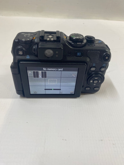 Canon PowerShot G12 10MP Digital Compact Camera Black + Battery & Charger