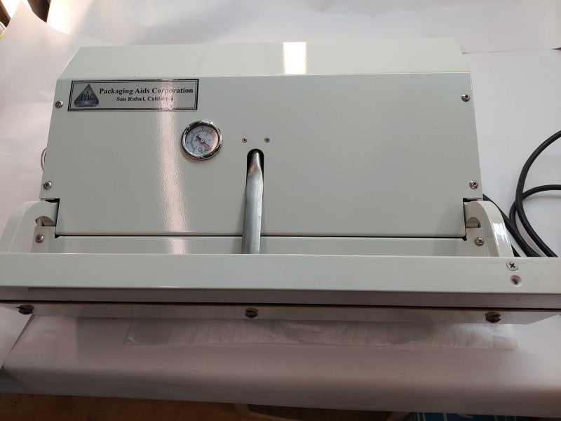 Packaging Aids Corporation pressure vacuum sealer Model: 1RA41120