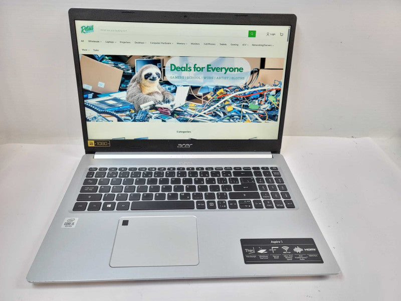 Acer Aspire 5 A515-54 i5-10210U @ 1.60GHz. 16GB DDR4, 256GB m.2 Î²