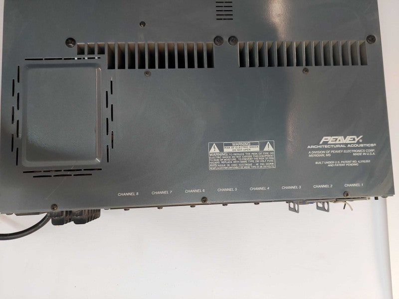 Peavey 8 Channel Modular Mixer/ Amplifier MMA 8150T
