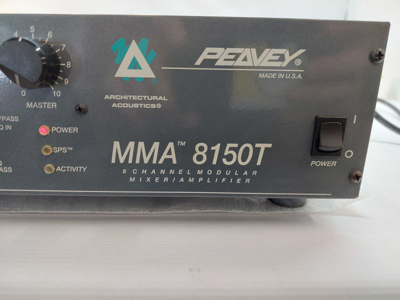 Peavey 8 Channel Modular Mixer/ Amplifier MMA 8150T