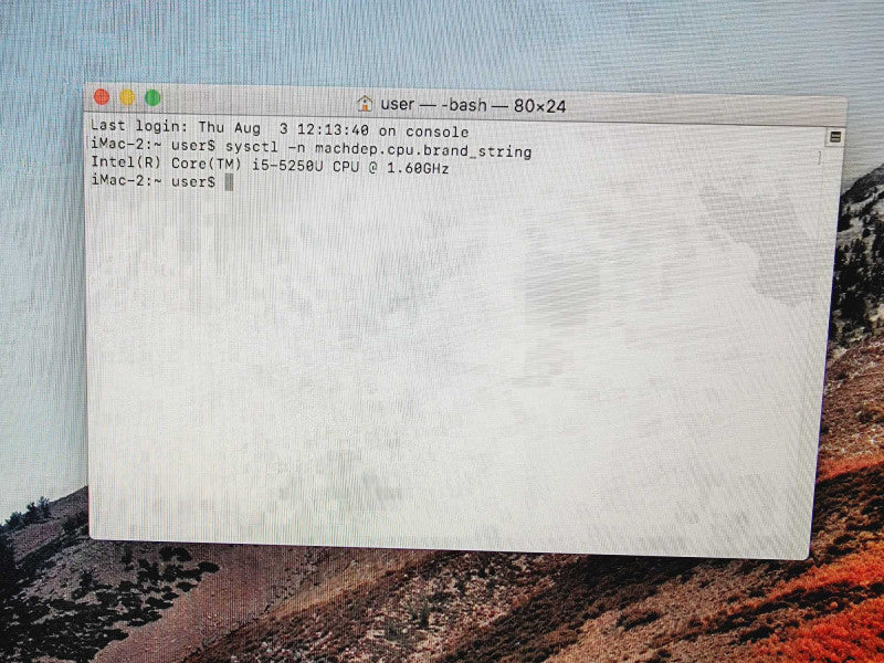 Apple iMac 2015 Core i5-5250U @ 1.6GHz 8GB DDR3 1TB HDD 21.5\\" !