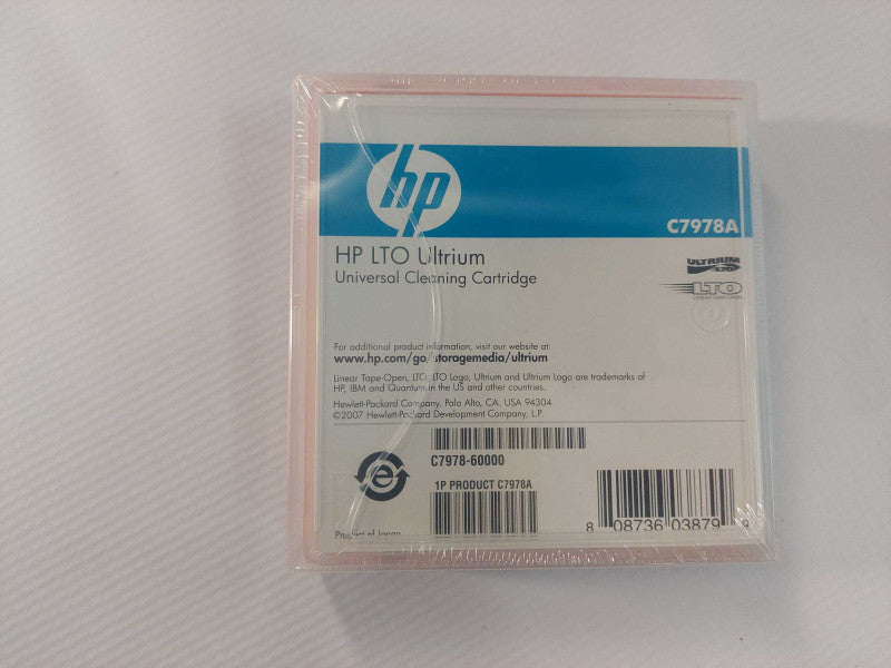 NEW HP LTO Ultrium Universal Cleaning Cartridge C7978A Q