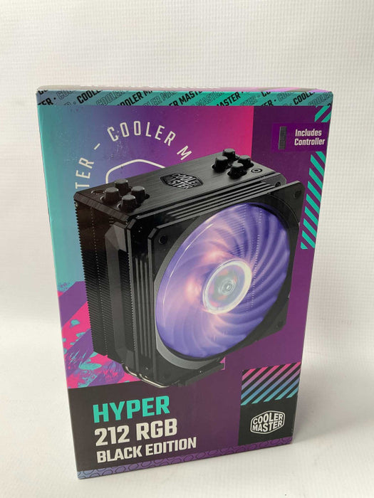 NEW Cooler Master Hyper 212 Black Edition RGB CPU Air Cooler -