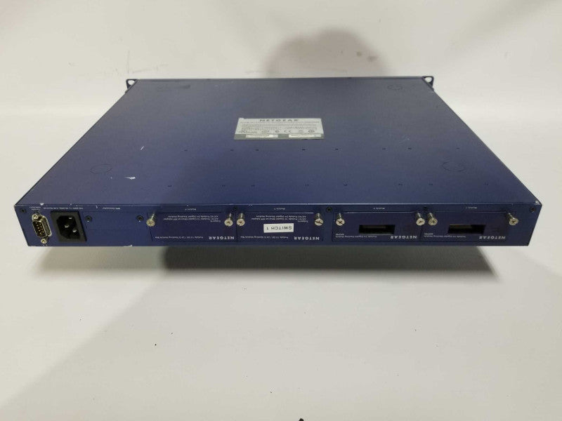 netgear gsm7352S Gigabit L3 Managed Stackable Switch - Fact Reset #
