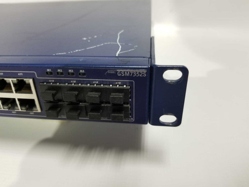 netgear gsm7352S Gigabit L3 Managed Stackable Switch - Fact Reset #
