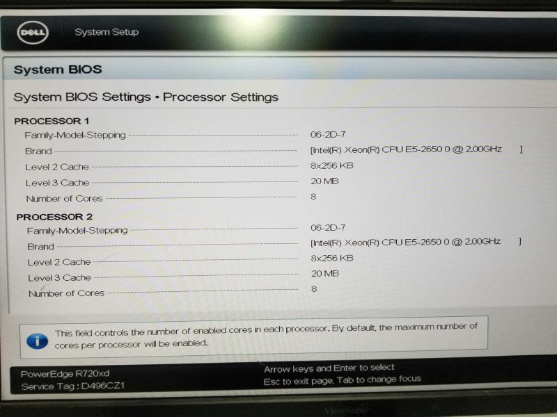Dell Poweredge R720xd 2x Xeon E5-2650 @ 2.00ghz / 96gb ram / H710 Raid #