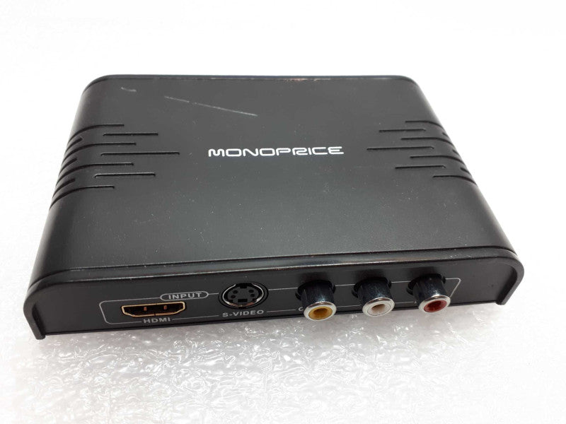 Monoprice RCA/S.Video Input HDMI Converter &