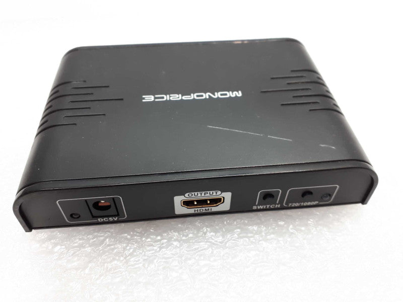 Monoprice RCA/S.Video Input HDMI Converter &