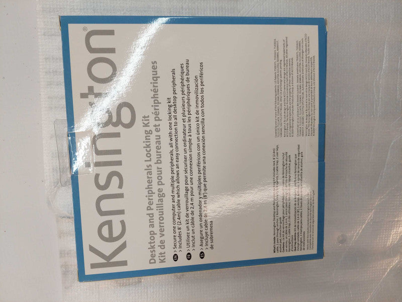 Kensington Desktop And Peripherals Locking Kit Model:  Q