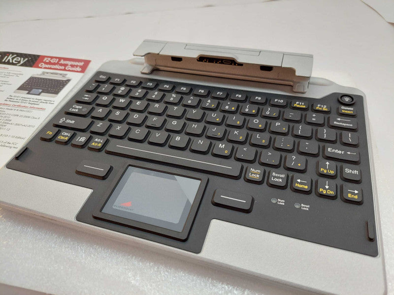 Panasonic IK-PAN-FZG1-NB-C1 iKeyToughpad Jumpseat Keyboard for FZ-G1 Tablet